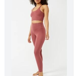 Girlfriend Collective Pink Fig Wig Float Seamless High Rise Leggings Small